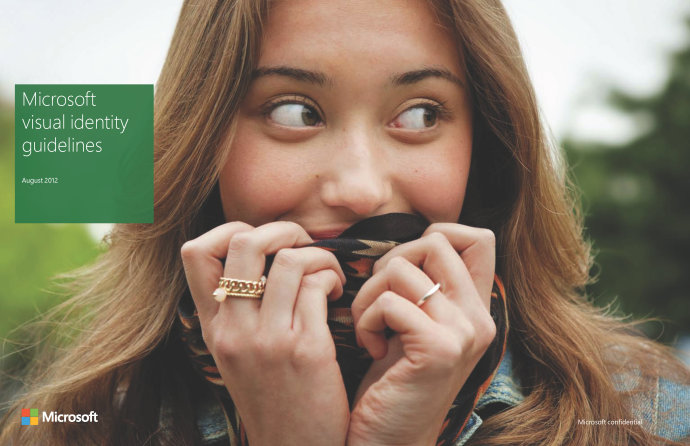 微软2012年VI手册