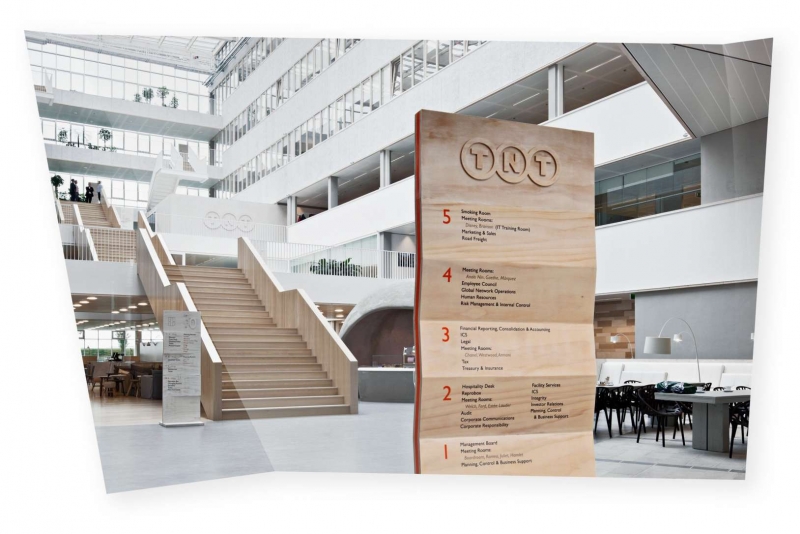 TNT绿色办公室导视系统设计