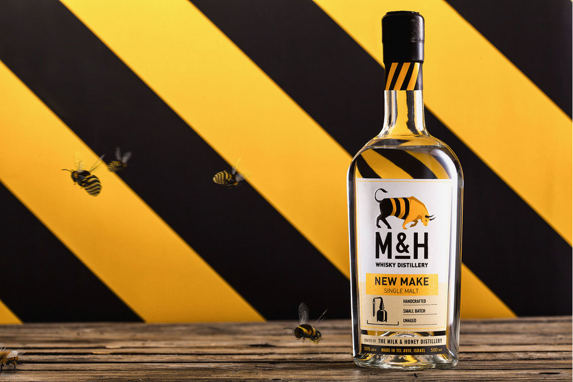 以色列特拉维夫M&H威士忌酒品牌形象设计