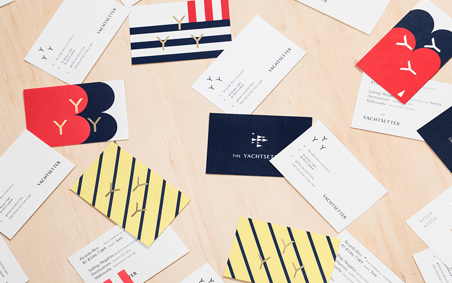 The Yachtsetter游艇出租服务企业视觉形象设计