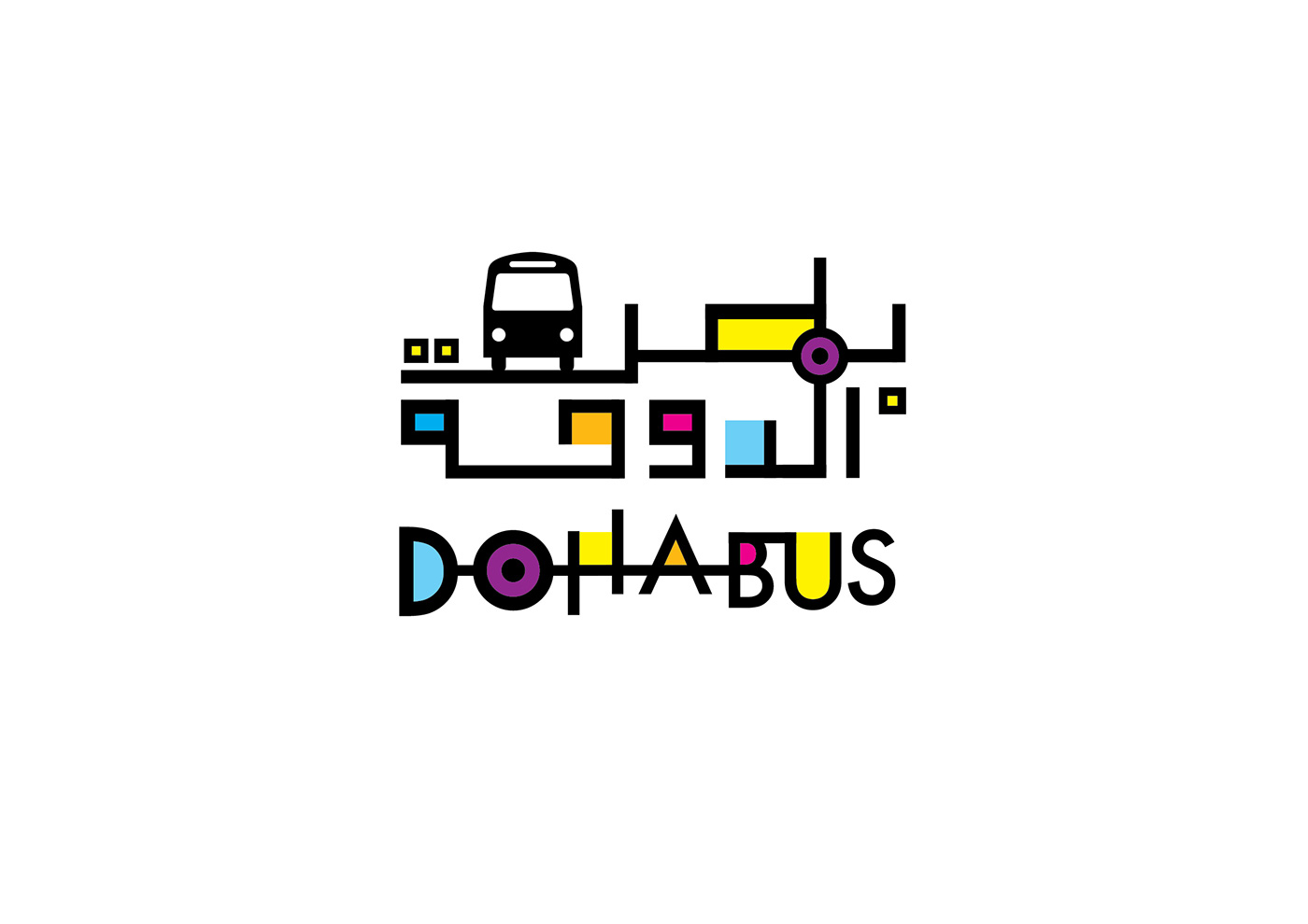 多哈巴士视觉形象设计
