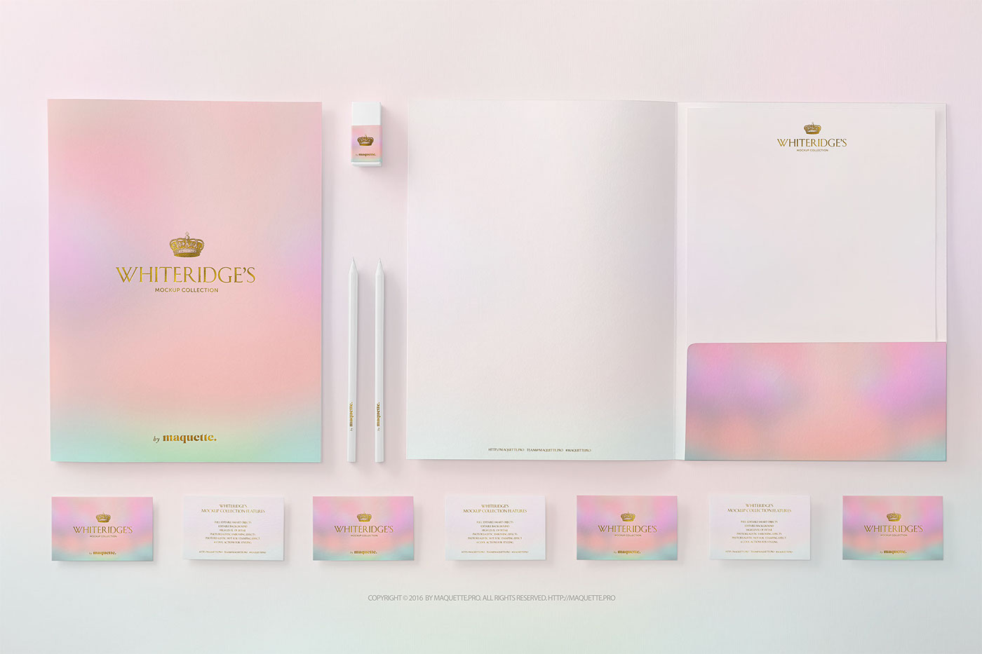 Whiteridge文具品牌视觉形象设计