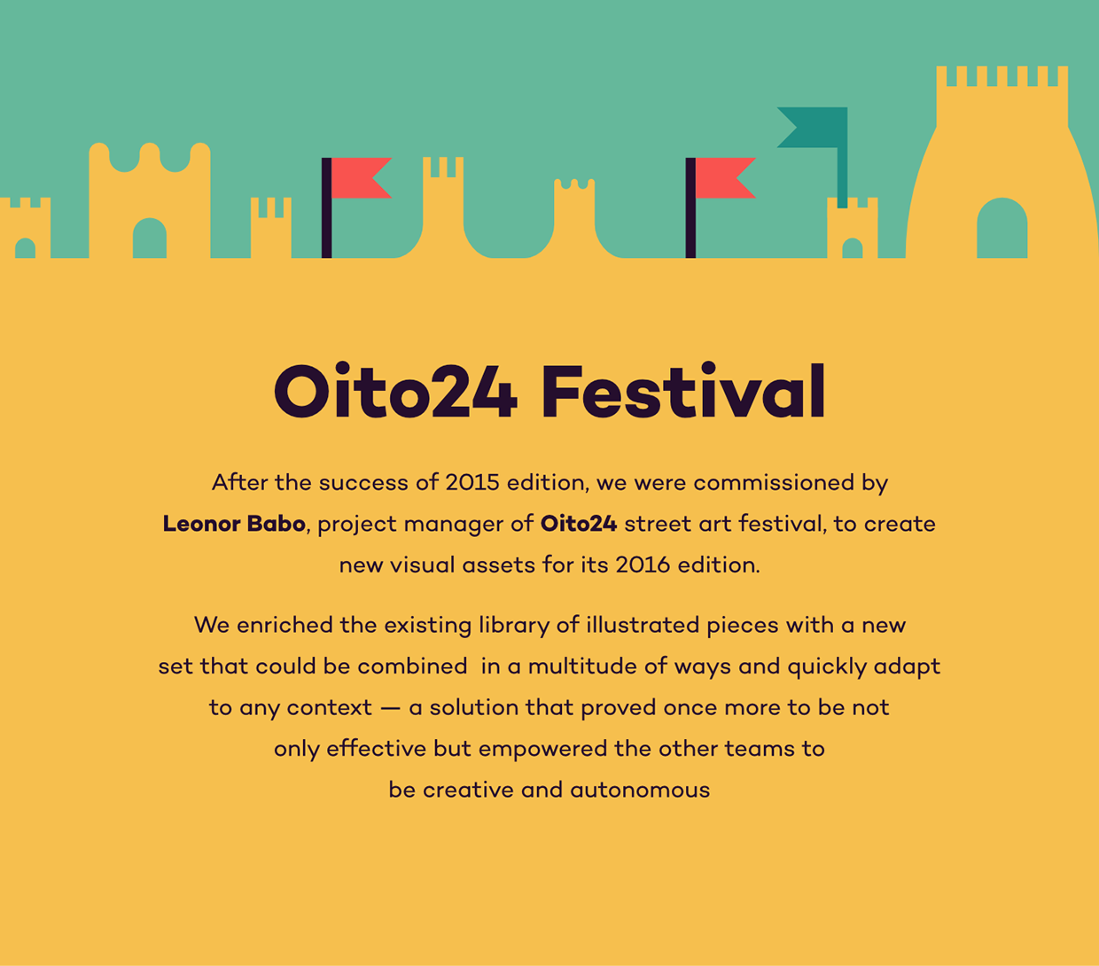 Oito24街头艺术节视觉形象设计