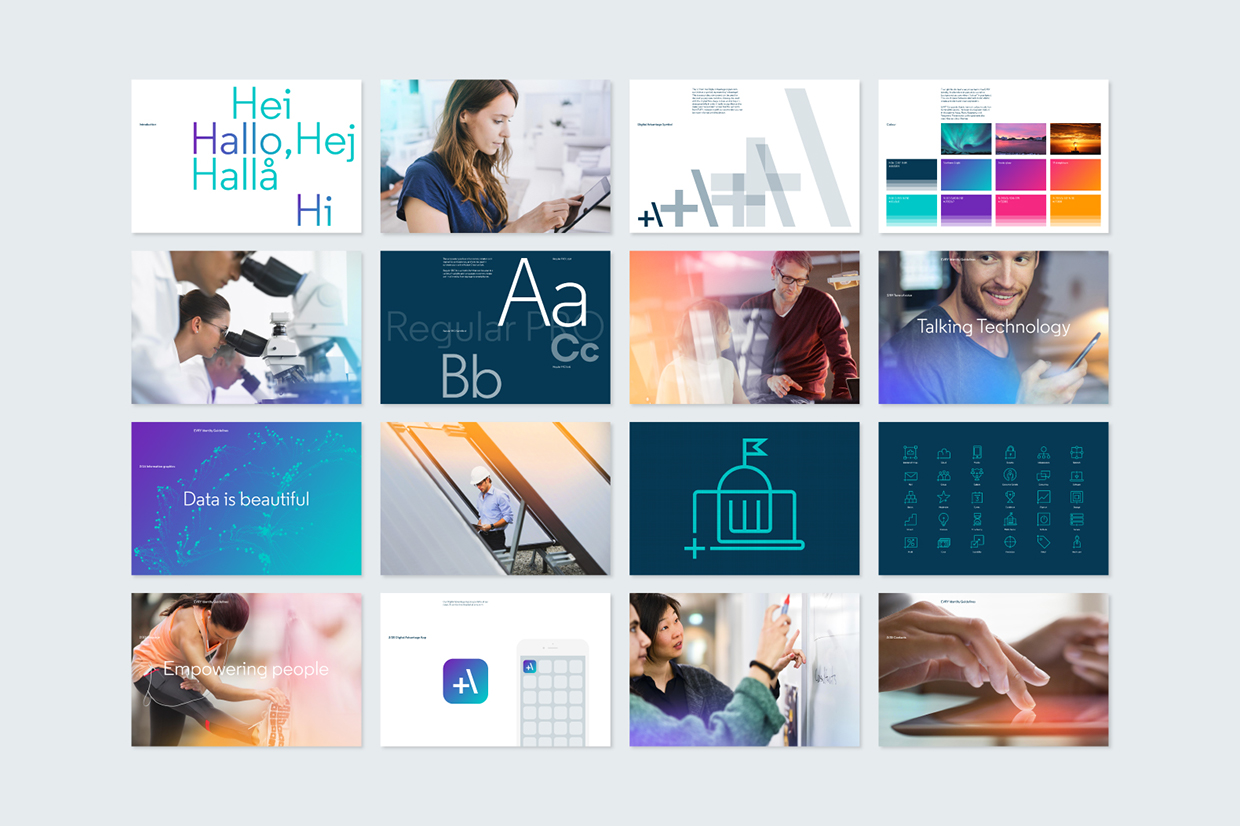 EVRY IT服务商视觉形象设计