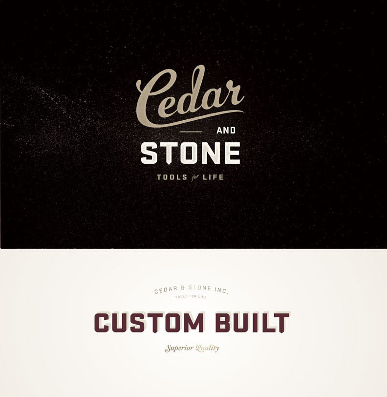 Cedar & Stone品牌设计