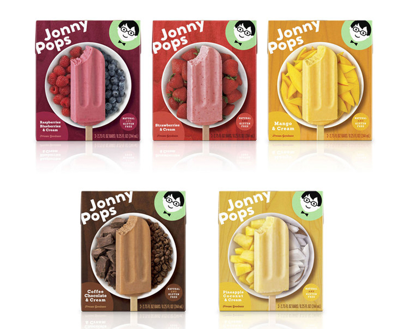 一款冰棒冰淇淋促销海报设计