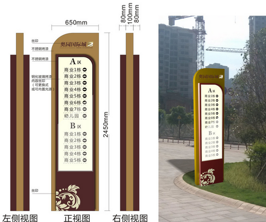 导视牌设计的几个特点有哪些