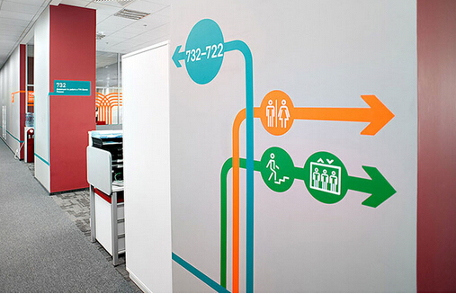 导视设计中的色彩和文字