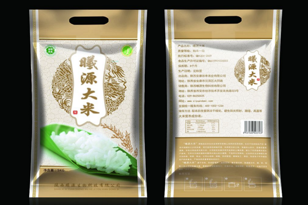 田园风格的米包装设计该怎么设计