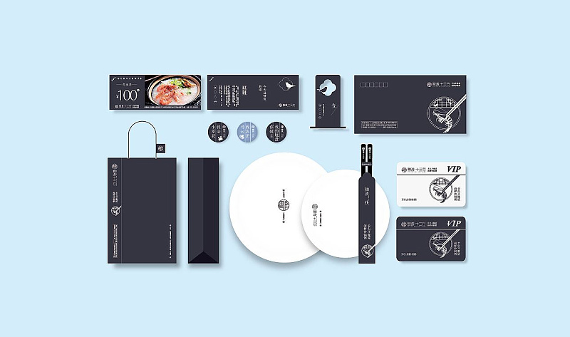 餐饮VI设计有助于提高品牌辨识性