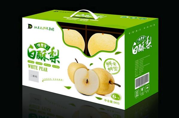 梨包装设计字体突出价值
