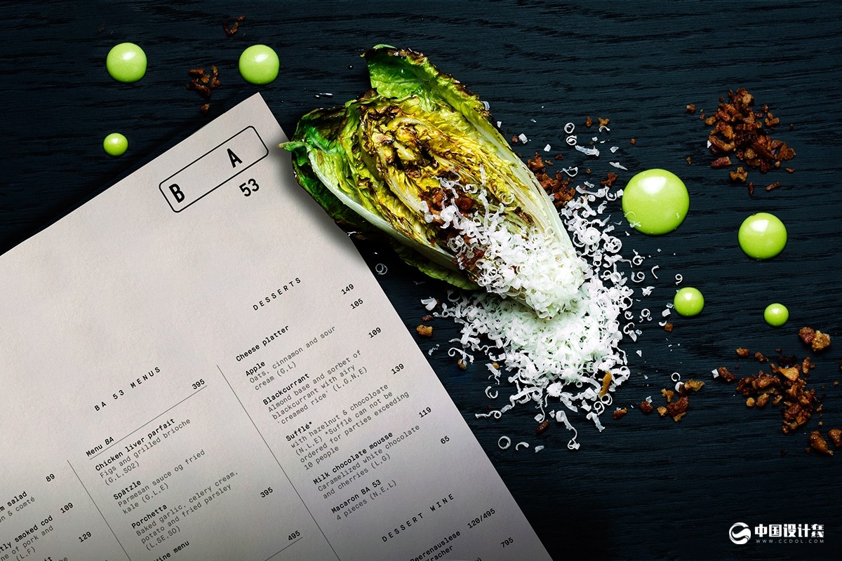 Restaurant BA 53餐厅企业形象VI设计
