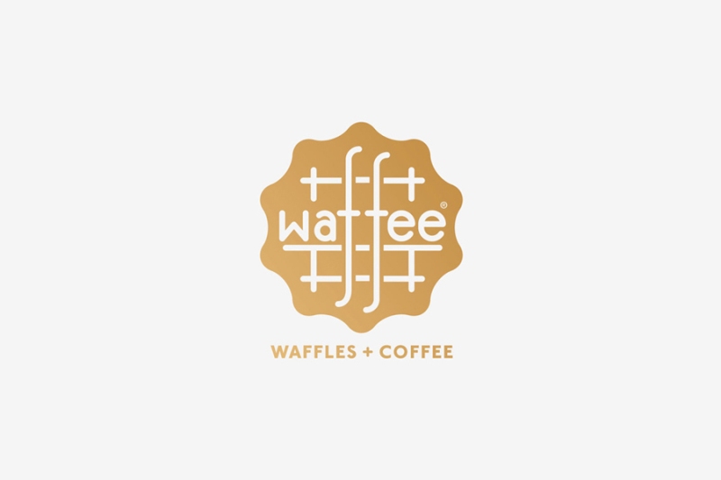 Waffee饼干和咖啡屋品牌设计