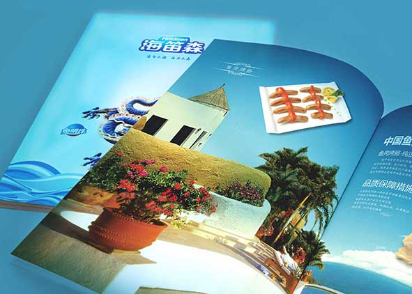 农副产品宣传册该怎么做?