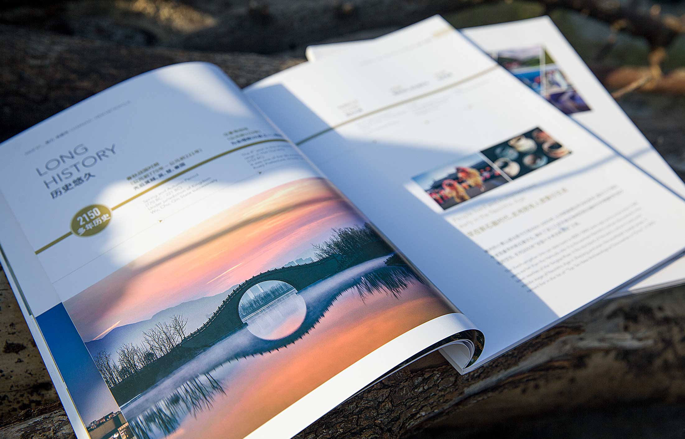 画册设计视觉空间汉字的分配