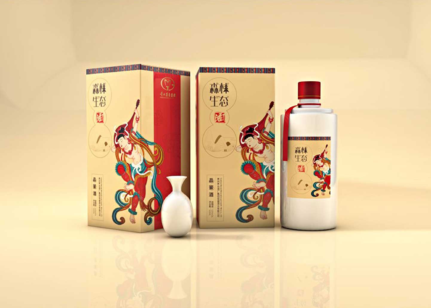 新型浓香型白酒品牌包装设计的魅力?