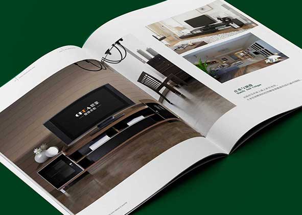 家具宣传册设计的视觉效果?