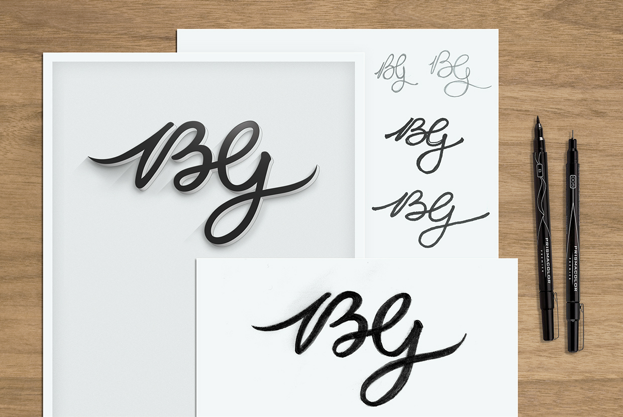 加拿大设计师Benjamin Gehlen的个人品牌视觉设计