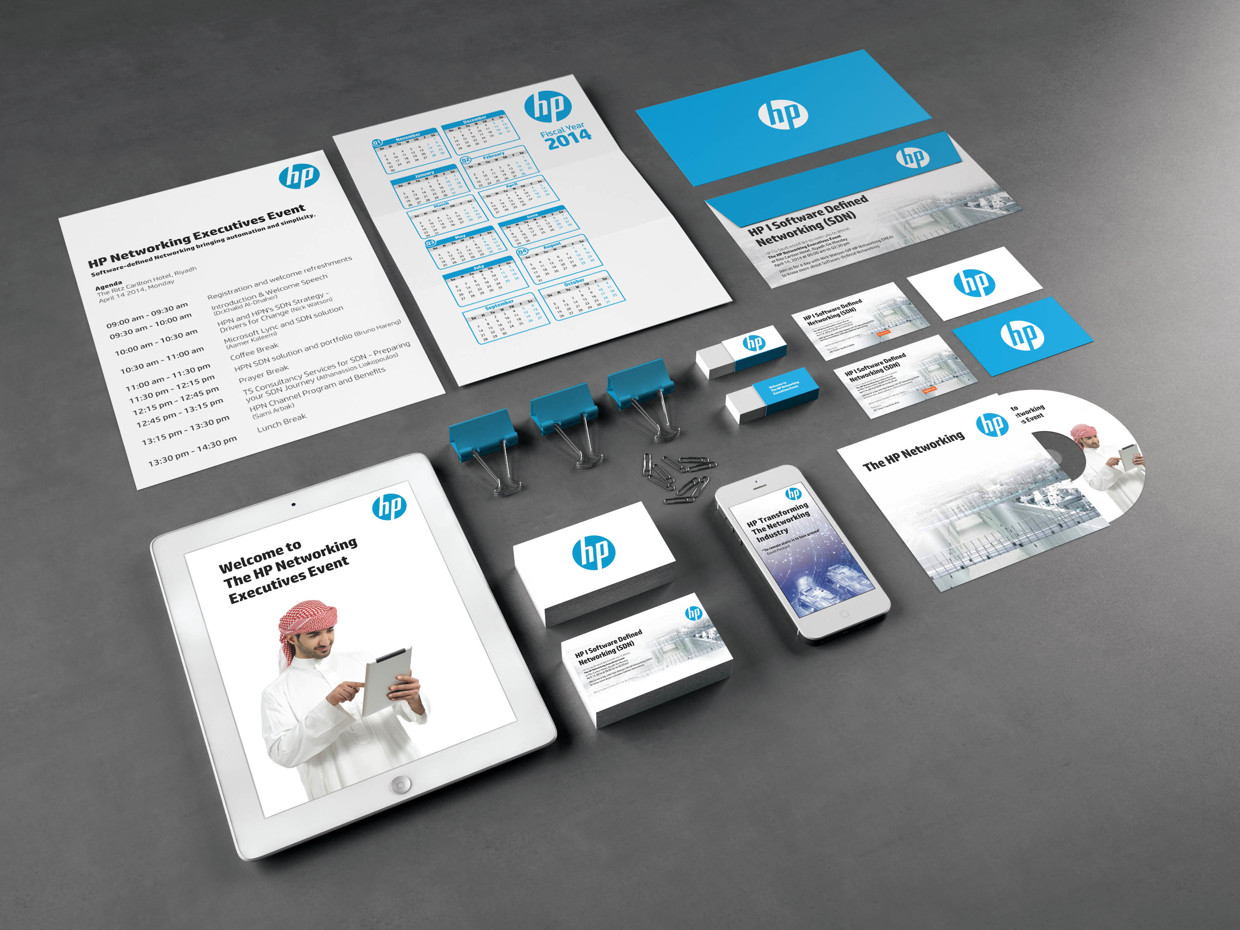 惠普网络品牌设计