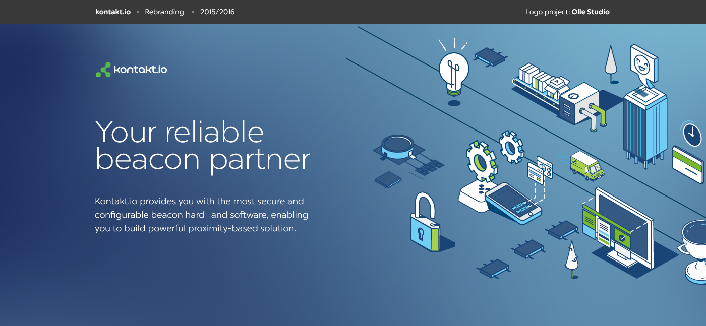 Kontakt.io视觉形象设计