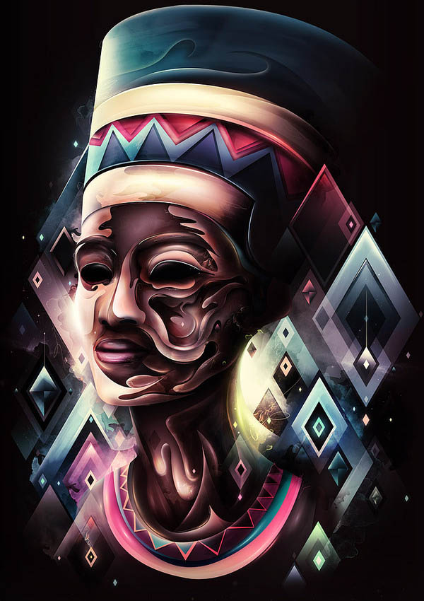 荷兰Rik Oostenbroek超酷炫的数字视觉设计作品