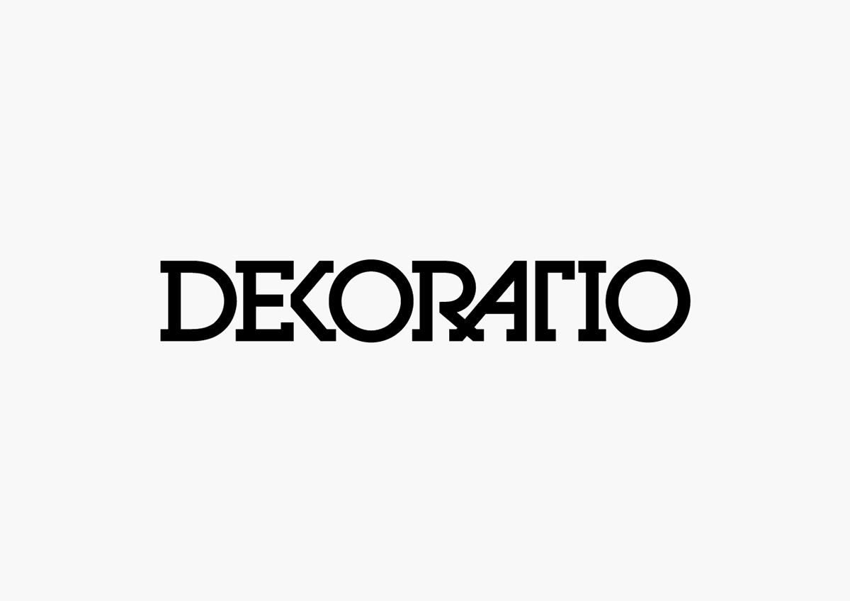 Dekoratio品牌设计工作室VI视觉设计