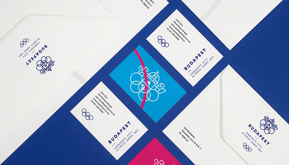 布达佩斯申办2024奥运会VI设计
