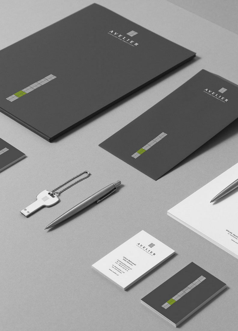 AVELIER房地产公司VI设计
