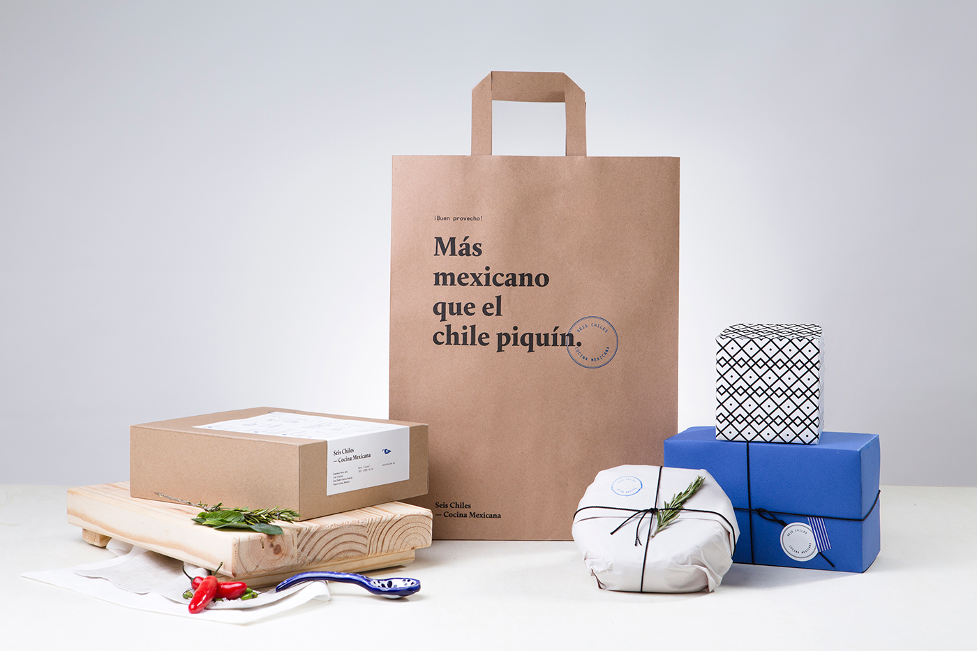 墨西哥Seis Chiles餐厅品牌设计