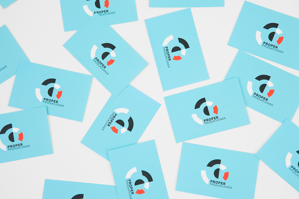 挪威Proper Produksjoner视觉识别设计