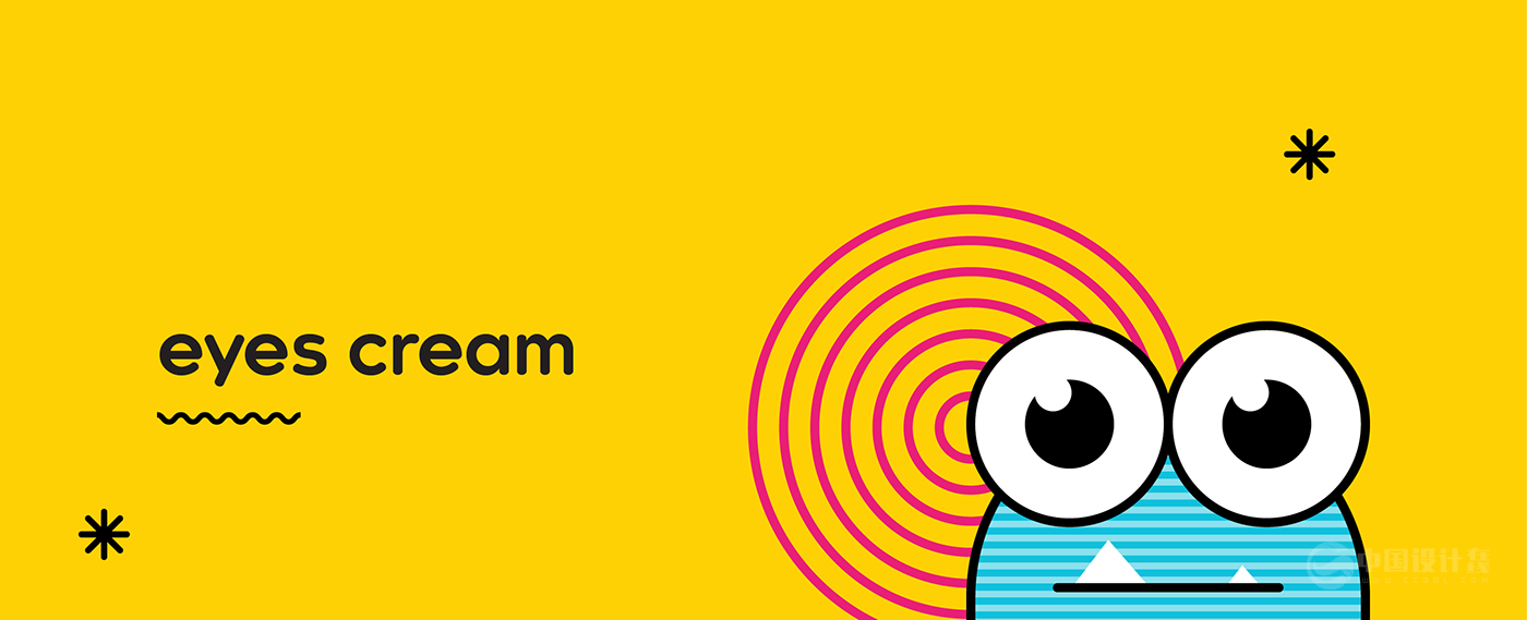 利雅得Eyes Cream冰淇淋品牌视觉设计