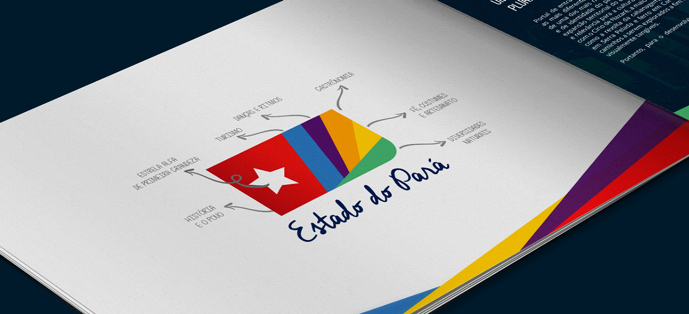 Estado do Par&aacute;视觉识别设计