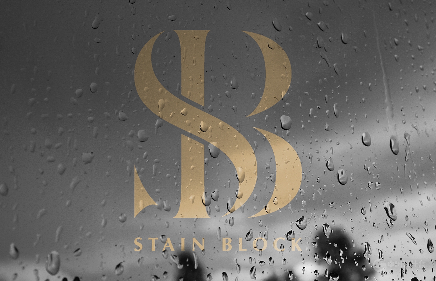 时尚的Stain Block品牌视觉设计