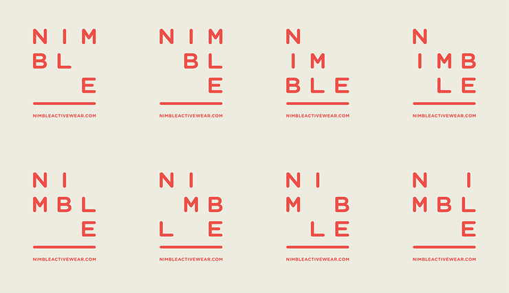 Nimblen女子运动品牌形象