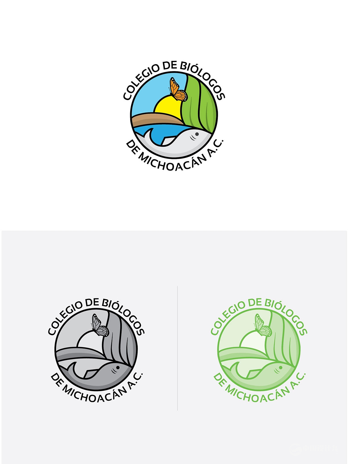 Michoacán大学的生物学家品牌设计