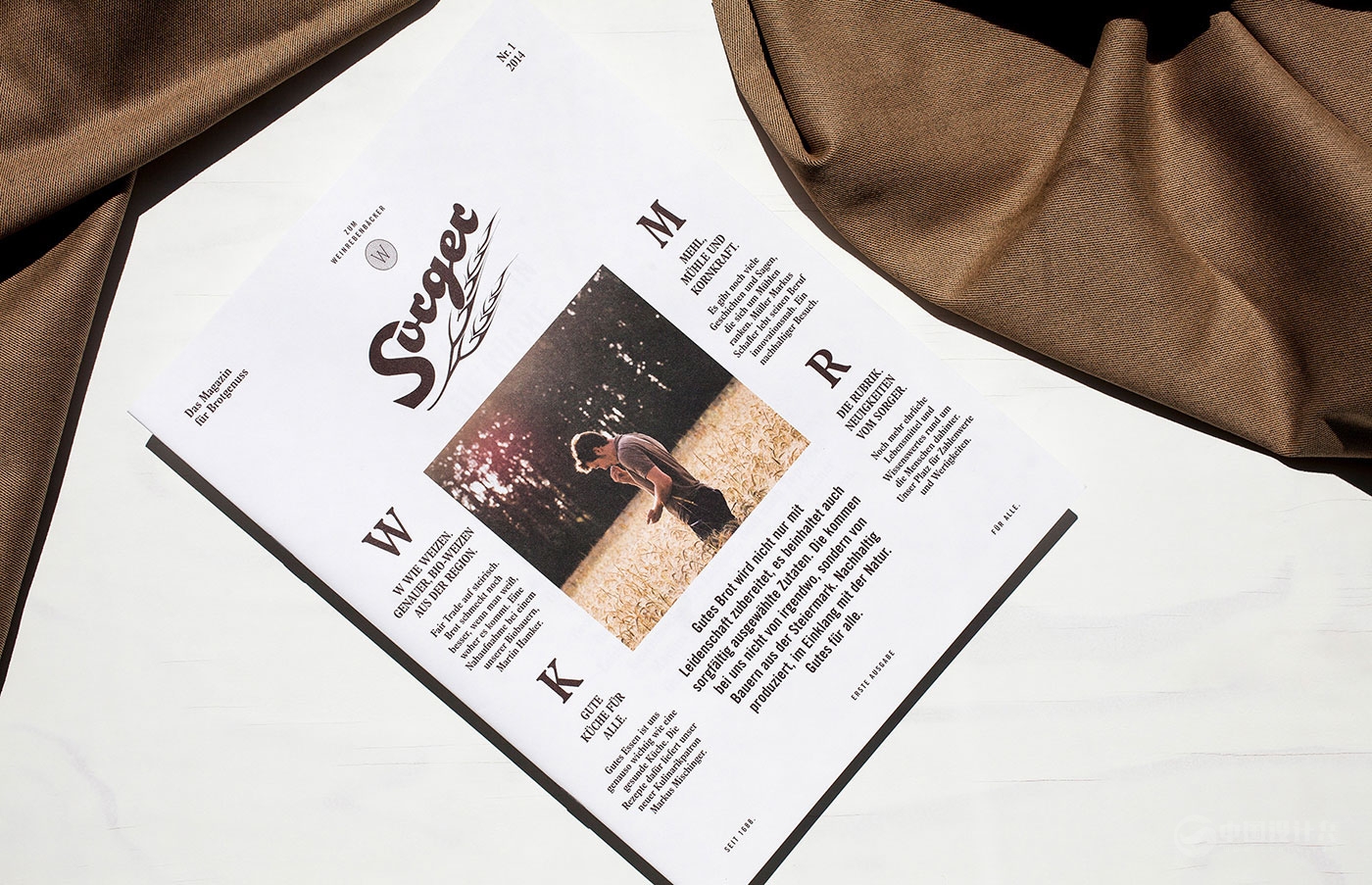 奥地利Sorger面包店视觉识别设计