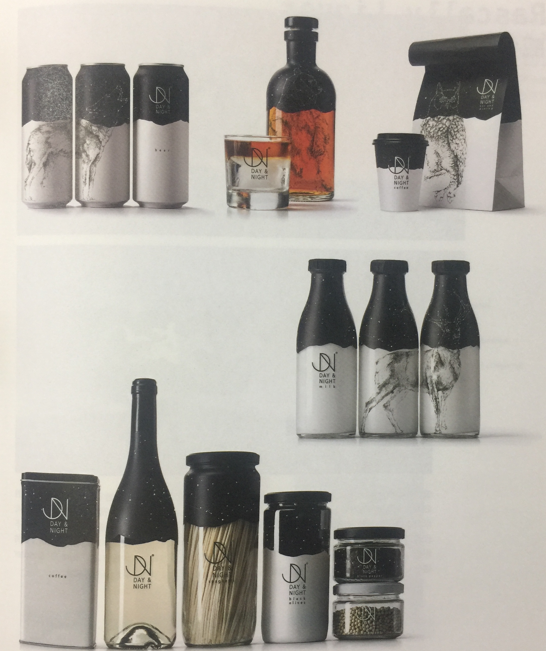 酒吧系列饮料产品包装设计